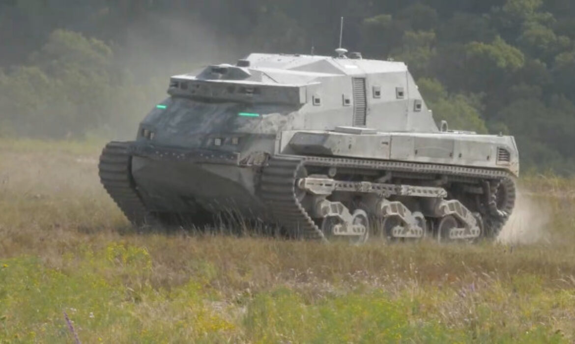 Pentágono compartilha vídeo de novo tanque autônomo
